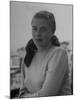 Ingrid Bergman, During the Filming of Stromboli-Gordon Parks-Mounted Premium Photographic Print