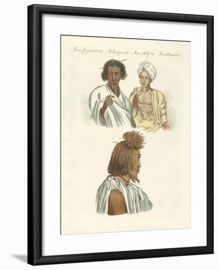 Inhabitants of Both Coasts of the Red Sea-null-Framed Giclee Print