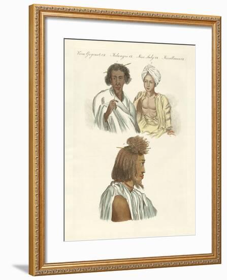 Inhabitants of Both Coasts of the Red Sea-null-Framed Giclee Print