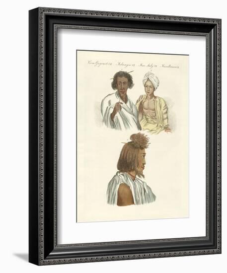 Inhabitants of Both Coasts of the Red Sea-null-Framed Giclee Print