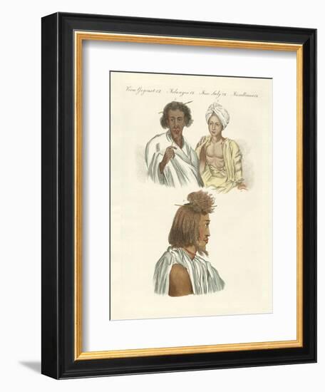 Inhabitants of Both Coasts of the Red Sea-null-Framed Giclee Print