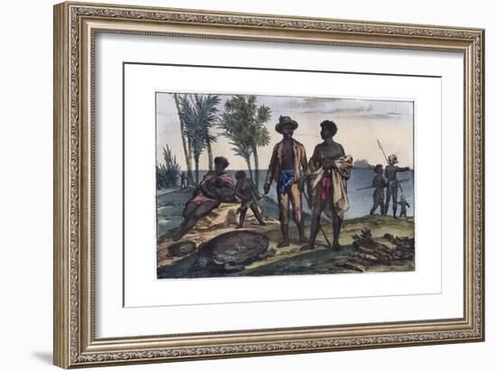 Inhabitants of the Islands of Cape Verde-Stefano Bianchetti-Framed Giclee Print