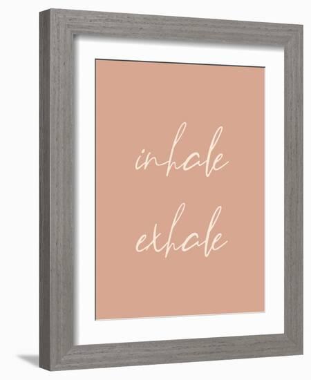 Inhale Exhale-Beth Cai-Framed Giclee Print