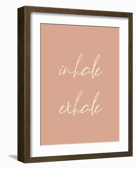 Inhale Exhale-Beth Cai-Framed Giclee Print
