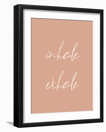 Inhale Exhale-Beth Cai-Framed Giclee Print