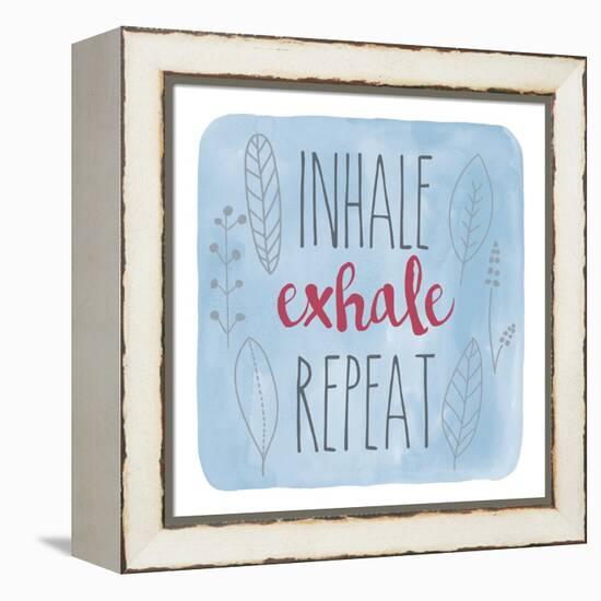 Inhale-Erin Clark-Framed Premier Image Canvas