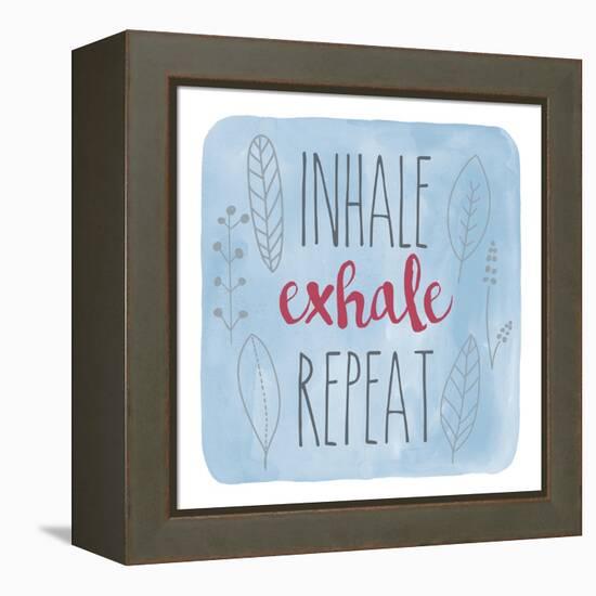 Inhale-Erin Clark-Framed Premier Image Canvas