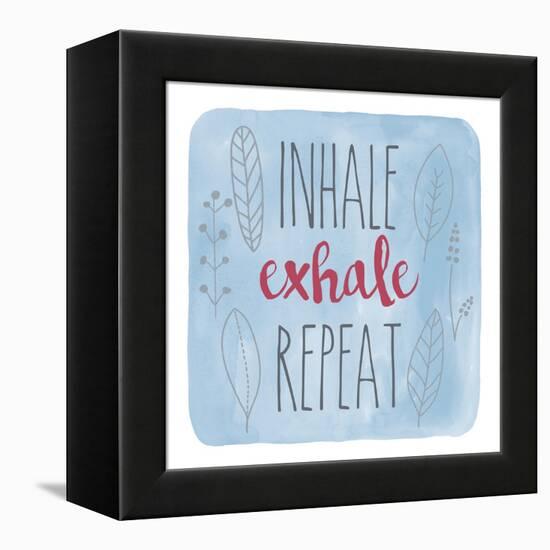 Inhale-Erin Clark-Framed Premier Image Canvas