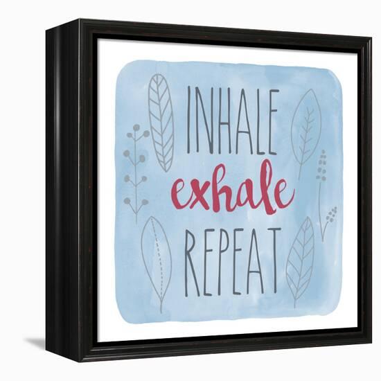 Inhale-Erin Clark-Framed Premier Image Canvas