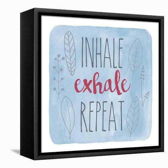 Inhale-Erin Clark-Framed Premier Image Canvas