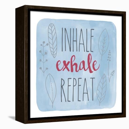 Inhale-Erin Clark-Framed Premier Image Canvas