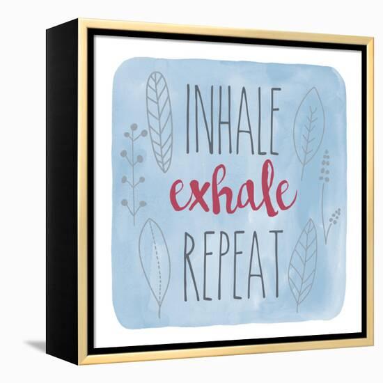 Inhale-Erin Clark-Framed Premier Image Canvas