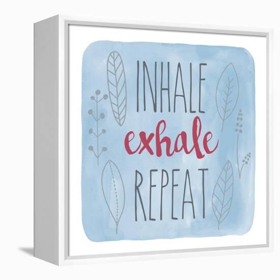 Inhale-Erin Clark-Framed Premier Image Canvas