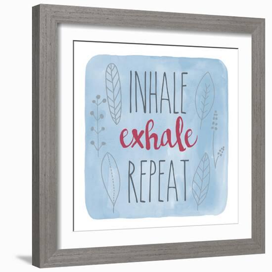 Inhale-Erin Clark-Framed Giclee Print