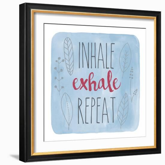 Inhale-Erin Clark-Framed Giclee Print