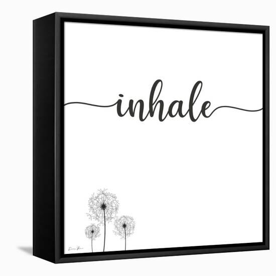 Inhale-Denise Brown-Framed Stretched Canvas