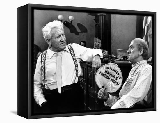 Inherit the Wind, Spencer Tracy, Fredric March, 1960-null-Framed Stretched Canvas