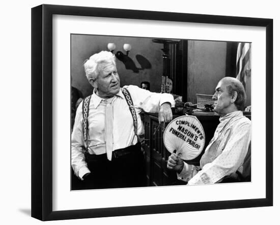 Inherit the Wind, Spencer Tracy, Fredric March, 1960-null-Framed Photo