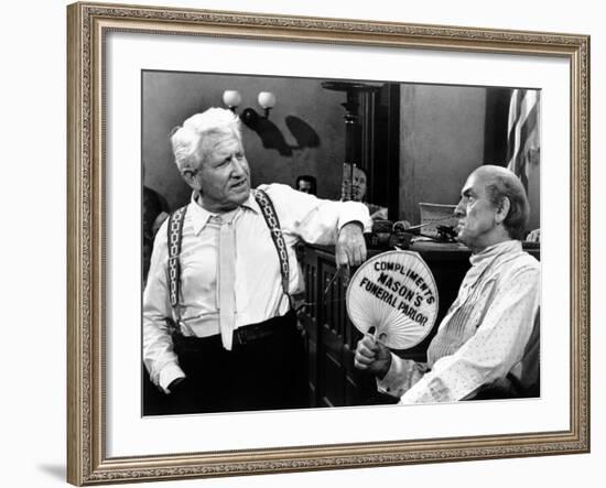 Inherit the Wind, Spencer Tracy, Fredric March, 1960-null-Framed Photo