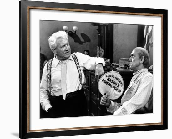 Inherit the Wind, Spencer Tracy, Fredric March, 1960-null-Framed Photo