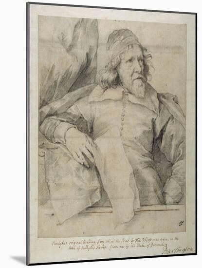 Inigo Jones-Sir Anthony Van Dyck-Mounted Giclee Print