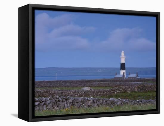 Inisheer Lighthouse, Inisheer, Aran Islands, Co, Galway, Ireland-Doug Pearson-Framed Premier Image Canvas