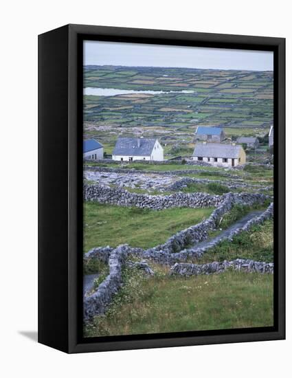 Inishmore, Aran Islands, County Galway, Connacht, Eire (Republic of Ireland)-David Lomax-Framed Premier Image Canvas