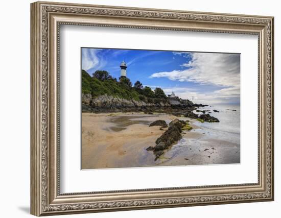 Inishowen Lighthouse, Inishowen, County Donegal, Ulster, Republic of Ireland, Europe-Carsten Krieger-Framed Photographic Print