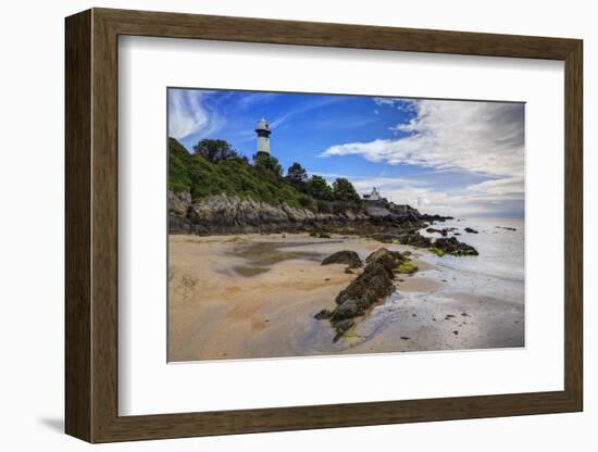 Inishowen Lighthouse, Inishowen, County Donegal, Ulster, Republic of Ireland, Europe-Carsten Krieger-Framed Photographic Print