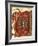 Initial Capital Letter U Depicting the Figure of a Lady, Miniature from a Medieval Manuscript-null-Framed Giclee Print