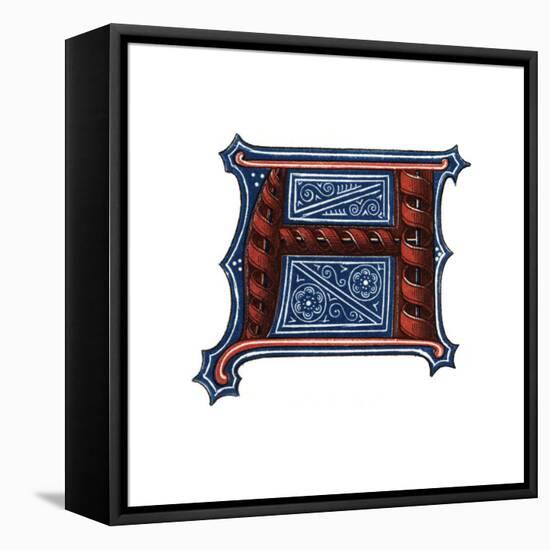 Initial Letter A-Henry Shaw-Framed Premier Image Canvas