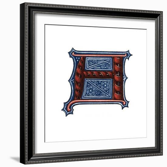 Initial Letter A-Henry Shaw-Framed Giclee Print