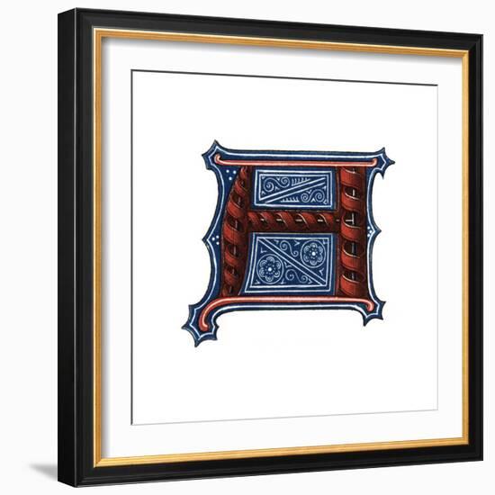 Initial Letter A-Henry Shaw-Framed Giclee Print