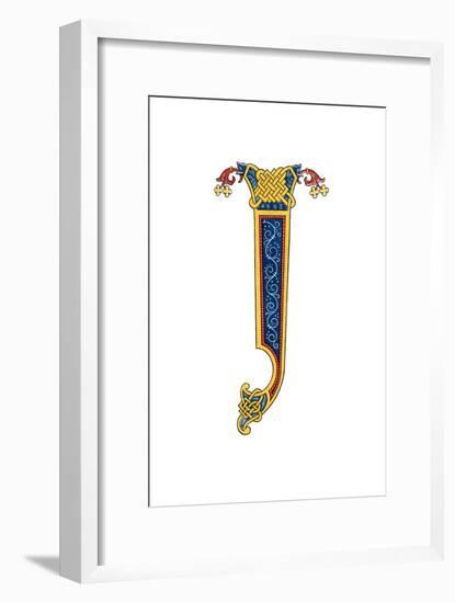 Initial Letter I, 10th Century-Henry Shaw-Framed Giclee Print