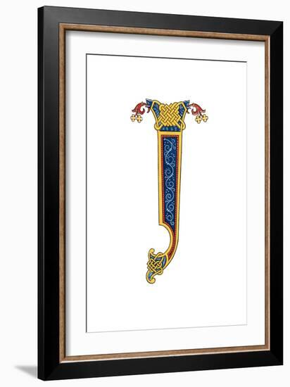 Initial Letter I, 10th Century-Henry Shaw-Framed Giclee Print