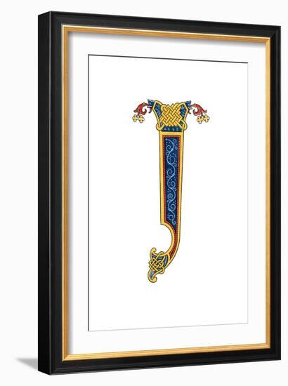 Initial Letter I, 10th Century-Henry Shaw-Framed Giclee Print