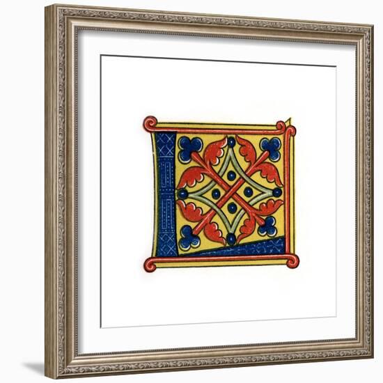 Initial Letter L-Henry Shaw-Framed Giclee Print