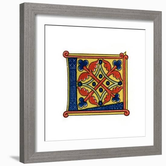 Initial Letter L-Henry Shaw-Framed Giclee Print