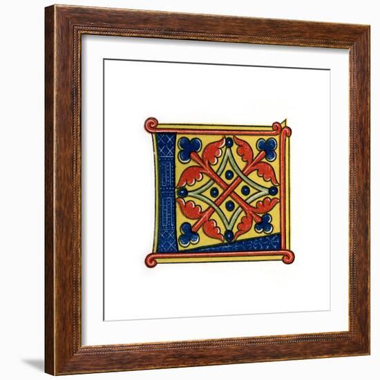 Initial Letter L-Henry Shaw-Framed Giclee Print