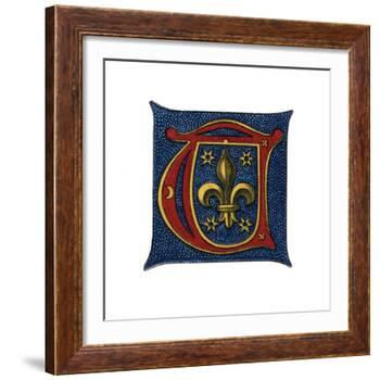 Initial Letter T, C16th Century?-Henry Shaw-Framed Giclee Print