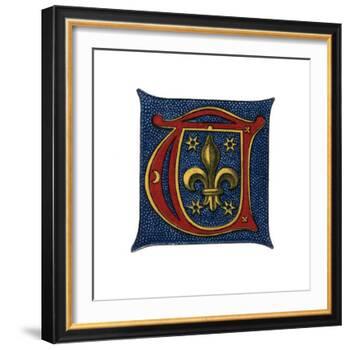 Initial Letter T, C16th Century?-Henry Shaw-Framed Giclee Print
