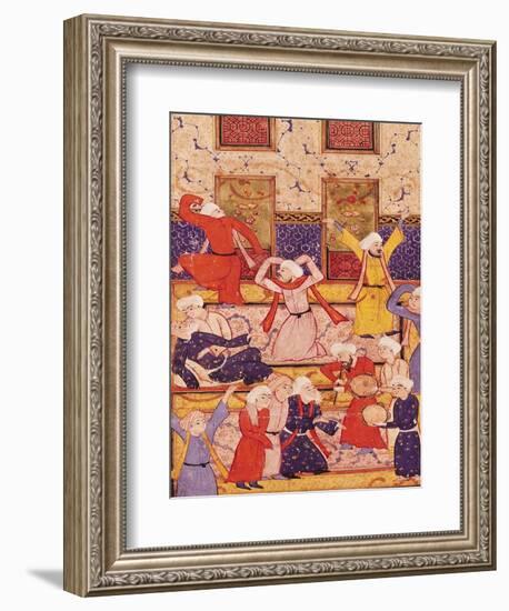 Initiation Dance, from a Book of Poems by Hafiz Shirazi-null-Framed Giclee Print