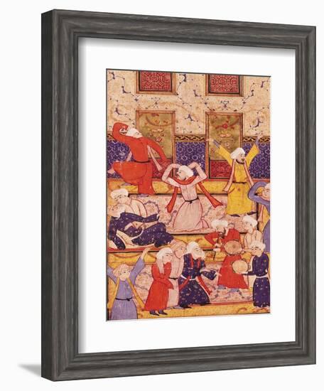 Initiation Dance, from a Book of Poems by Hafiz Shirazi-null-Framed Giclee Print