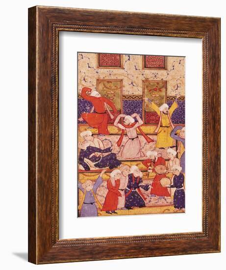 Initiation Dance, from a Book of Poems by Hafiz Shirazi-null-Framed Giclee Print