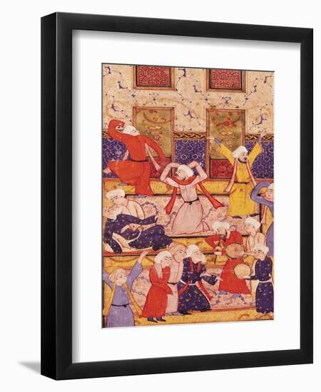 Initiation Dance, from a Book of Poems by Hafiz Shirazi-null-Framed Giclee Print