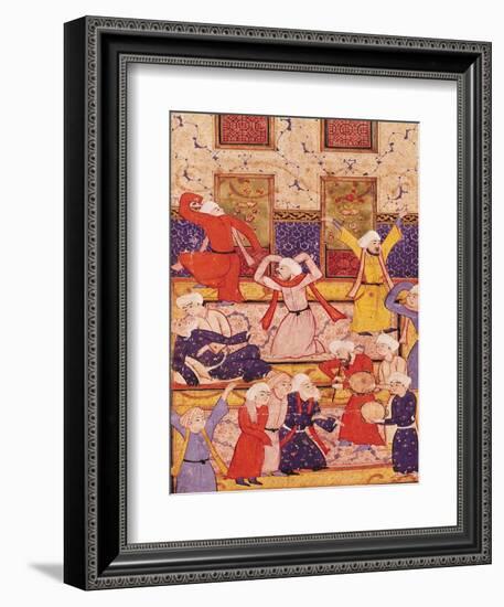 Initiation Dance, from a Book of Poems by Hafiz Shirazi-null-Framed Giclee Print