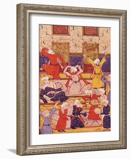 Initiation Dance, from a Book of Poems by Hafiz Shirazi-null-Framed Giclee Print