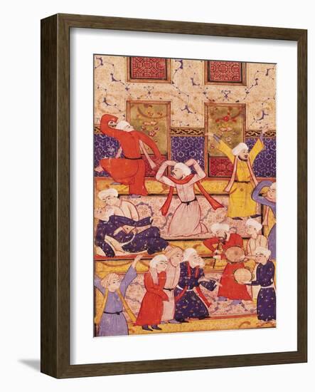 Initiation Dance, from a Book of Poems by Hafiz Shirazi-null-Framed Giclee Print