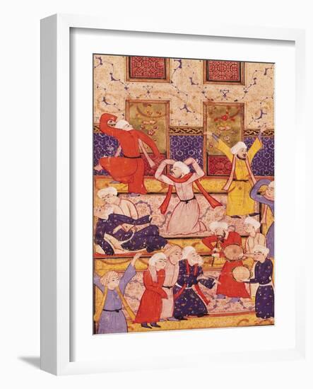 Initiation Dance, from a Book of Poems by Hafiz Shirazi-null-Framed Giclee Print