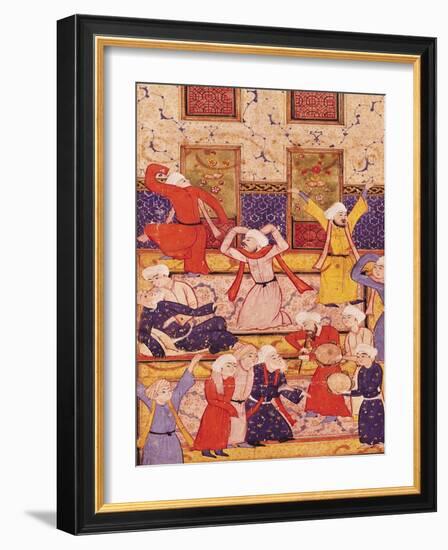 Initiation Dance, from a Book of Poems by Hafiz Shirazi-null-Framed Giclee Print